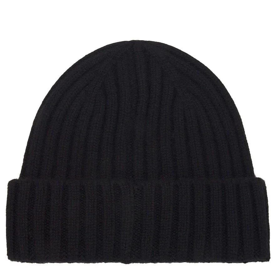 Amiri Black Cashmere Script Beanie