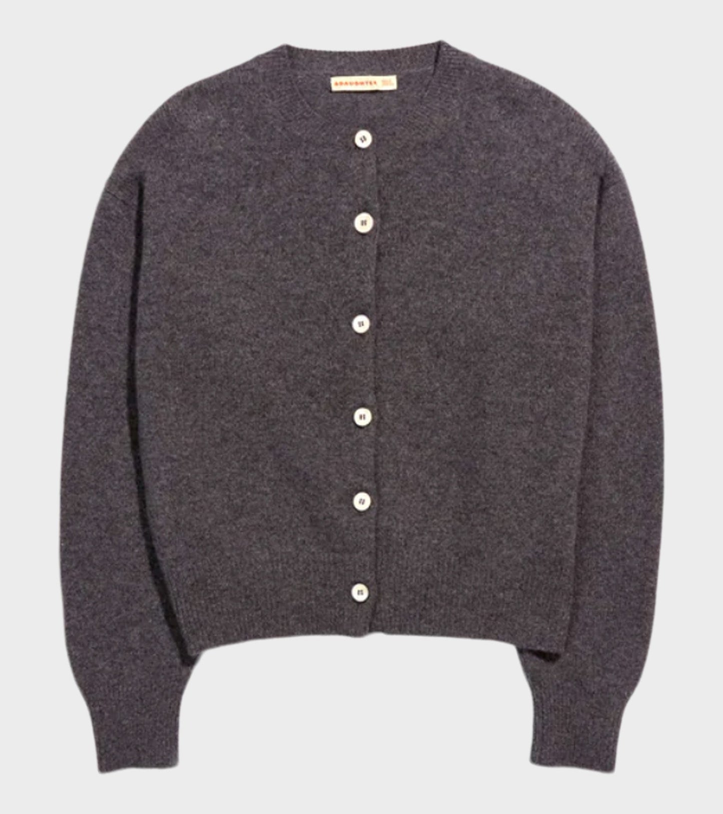 Ada Crewneck Cardigan Derby Grey
