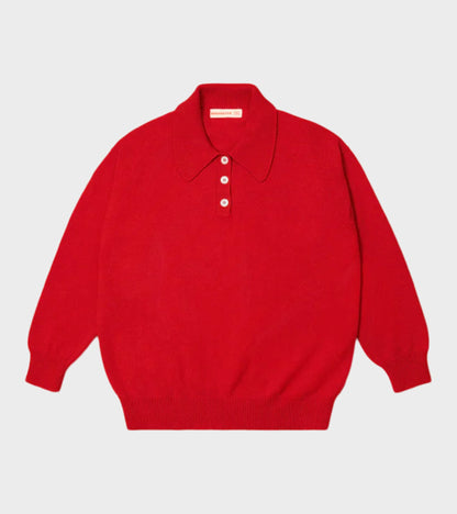 Edith Polo Shirt Poppy Red