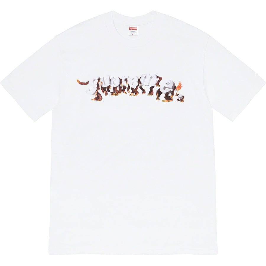 SUPREME APES TEE WHITE