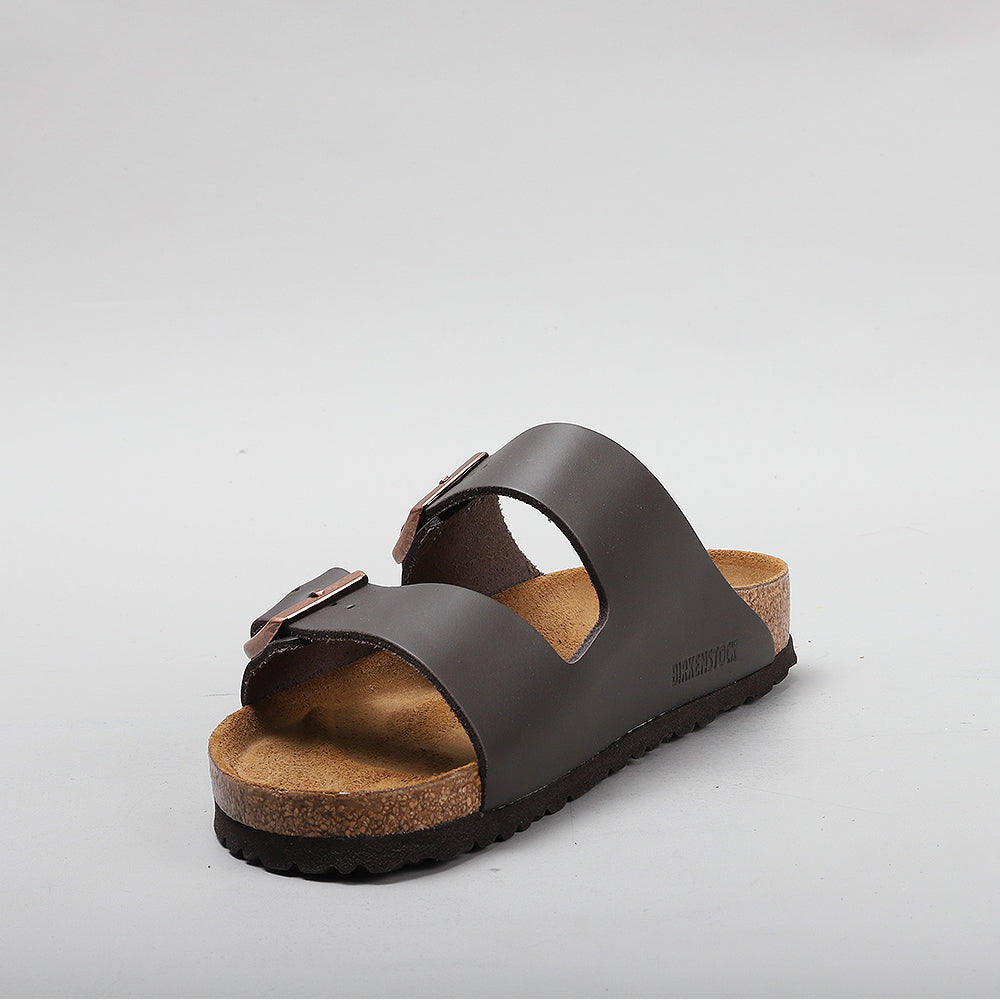 BIRKENSTOCK - ARIZONA 51101 - BROWN SMOOTH LEATHER
