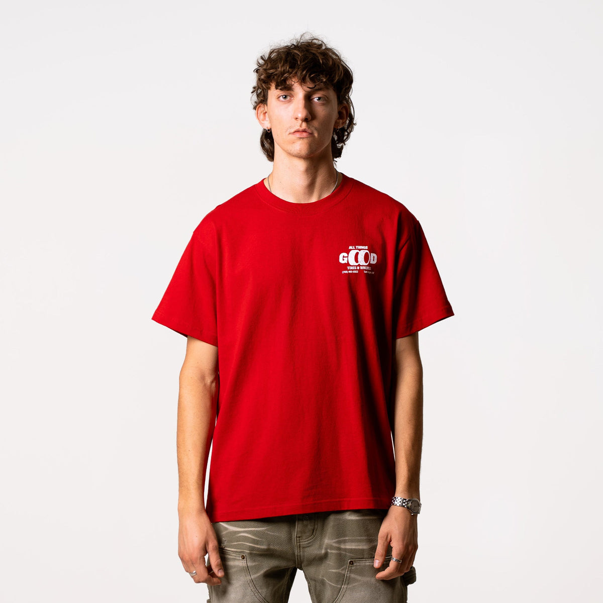 ATG Tires Tee - Red