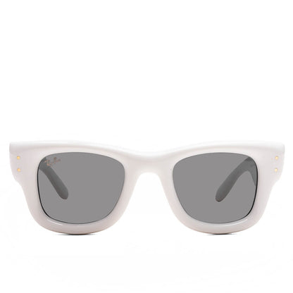 A$AP Rocky x Ray-Ban Wayfarer Puffer - Polished White