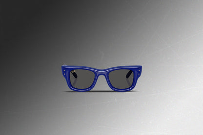 A$AP Rocky x Ray-Ban Wayfarer Puffer - Polished Blue