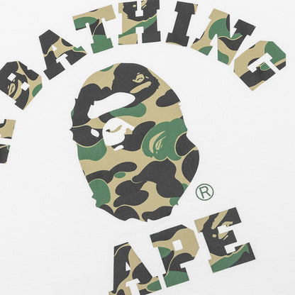 Abc Camo College Tee - White/Green