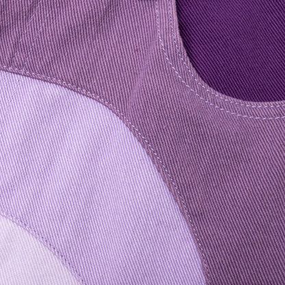 Abstract Wave Pants - Purple