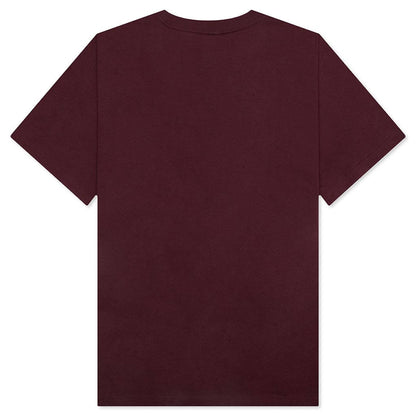 Academy Tee - Oxblood Red