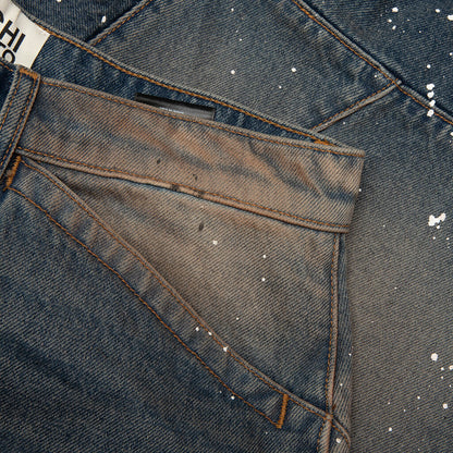 Acid Rain Short - Blue Denim