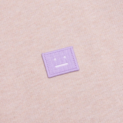 Crew Neck Sweatshirt - Violet/Pink/Melange
