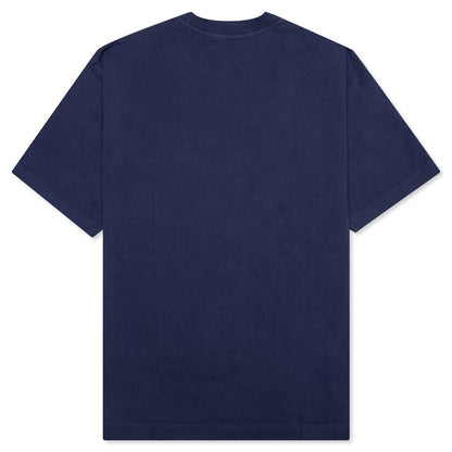 Printed T-Shirt - Indigo Blue
