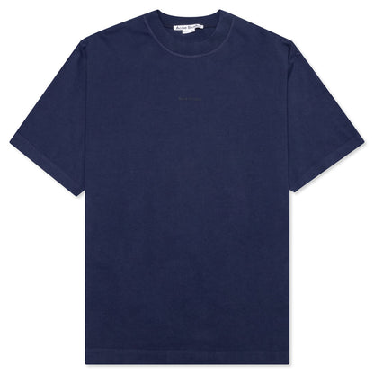 Printed T-Shirt - Indigo Blue