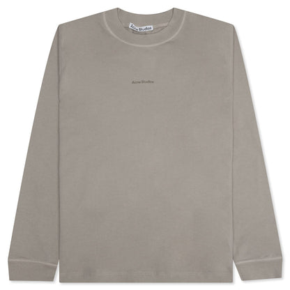 Logo L/S T-Shirt - Oyster Grey