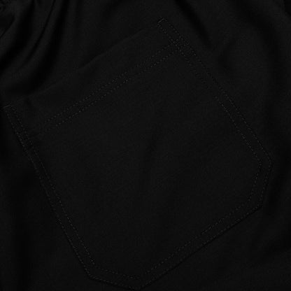 Mohair-Blend Trousers - Black