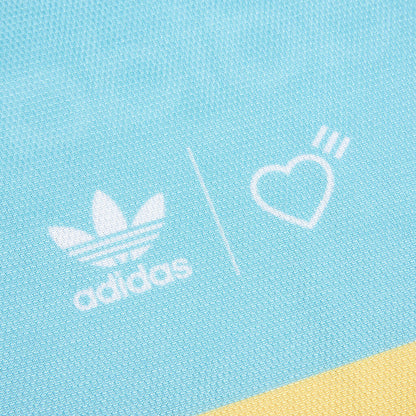 adidas Originals x Human Made Graphic Tee - Light Aqua
