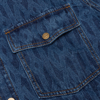 adidas Originals x Ivy Park MNG Denim Shirt - Dark Denim
