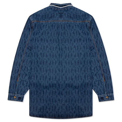 adidas Originals x Ivy Park MNG Denim Shirt - Dark Denim