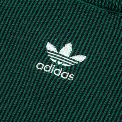 adidas Originals x Ivy Park Knitted Logo Dress - Dark Green/Green Tint
