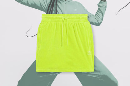 adidas Originals x Jeremy Scott Women's Skirt - Solar Yellow