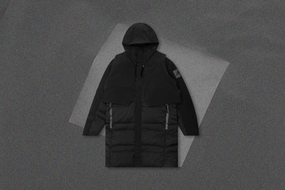 adidas Originals x Pharrell Williams Myshelter Down Parka - Black