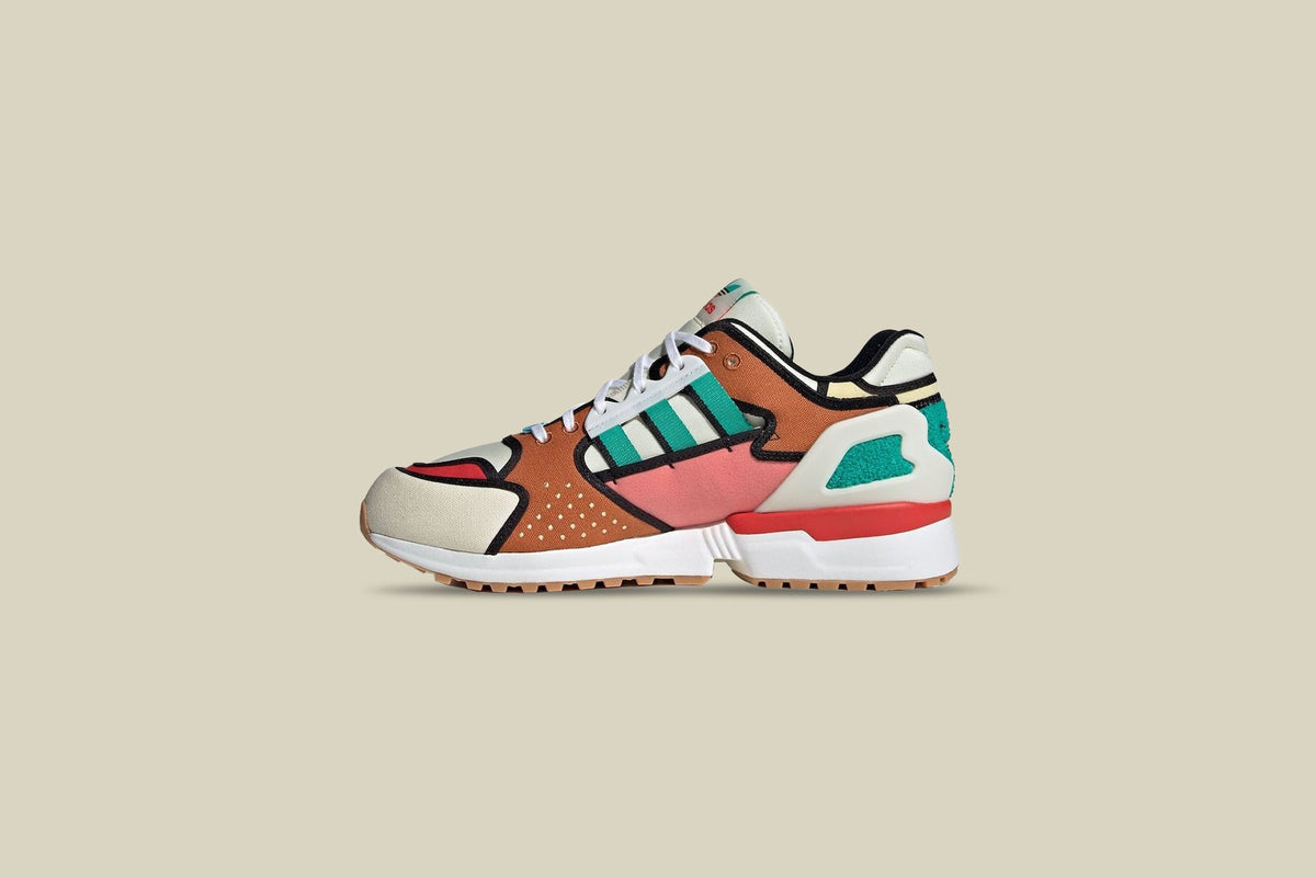 adidas Originals x The Simpsons ZX 10000 Krusty Burger - White/Multi