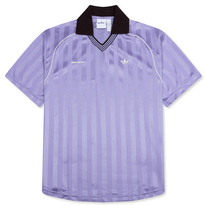 adidas Originals x Wales Bonner Football Tee - Light Purple