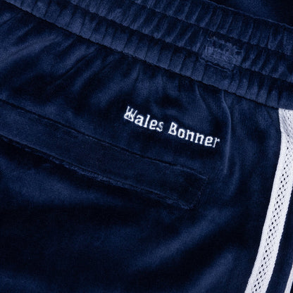 adidas Originals x Wales Bonner Velour Track Pant - Collegiate Navy