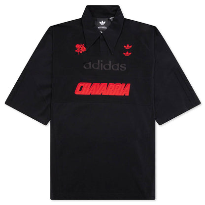 adidas Originals x Willy Chavarria Polo Shirt - Black