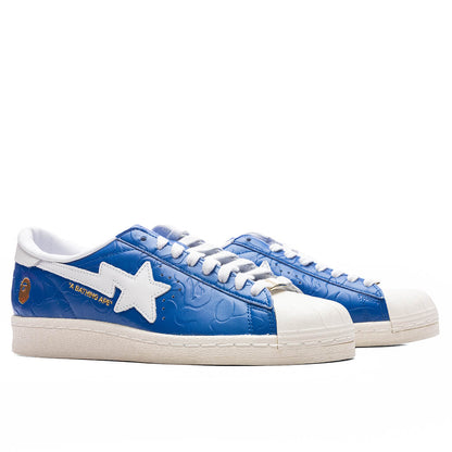 adidas Originals x BAPE Superstar - Blue/Cloud White/Off White