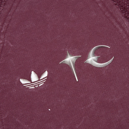 adidas Originals x Thug Club TG Sweat Hoodie - Maroon