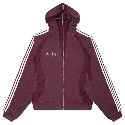 adidas Originals x Thug Club TG Sweat Hoodie - Maroon