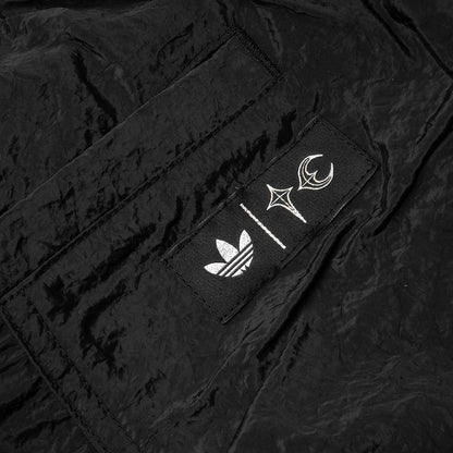 adidas Originals x Thug Club Woven Track Pant - Black/Silver Metallic