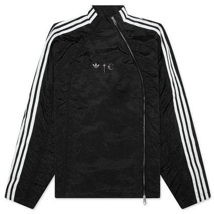 adidas Originals x Thug Club Woven Track Top - Black/Silver Metallic