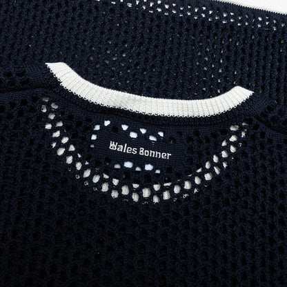 adidas Originals x Wales Bonner Knit Tee - Night Navy