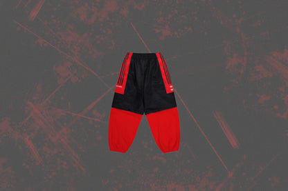 adidas Originals x Willy Chavarria Fleece Track - Black/Red