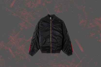 adidas Originals x Willy Chavarria Satin Bomber - Black