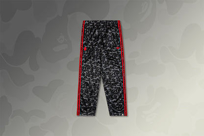 adidas Originals x BAPE Track Pants All Over Print - Black