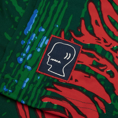 adidas Originals x Brain Dead by Disney Long Sleeve Jersey - Red/Bold Green/Blue