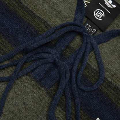 adidas Originals x CLOT by Edison Chen Baja Hoodie - Trace Khaki/Tech Indigo