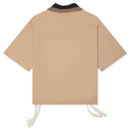 adidas Originals x CLOT by Edison Chen Redifined Utility Short Sleeve Shirt - Warm Sandstone