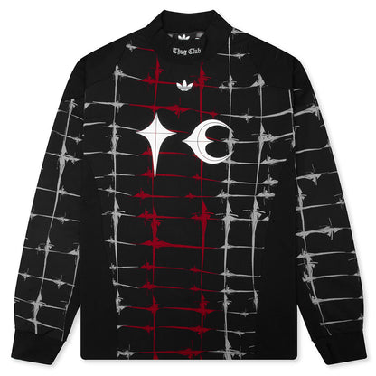 adidas Originals x Thug Club Goalie L/S Tee - Black