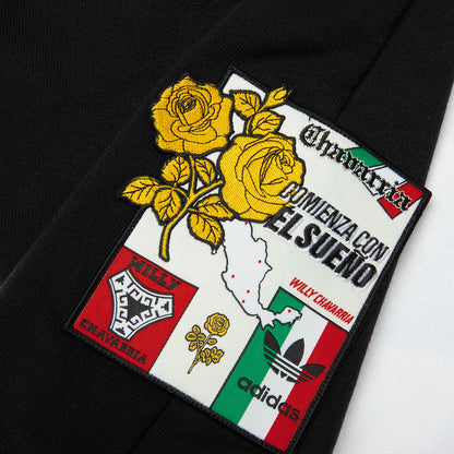 adidas Originals x Willy Chavarria Crew Sweatshirt - Black/White