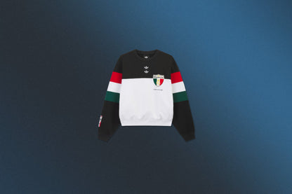 adidas Originals x Willy Chavarria Crew Sweatshirt - Black/White