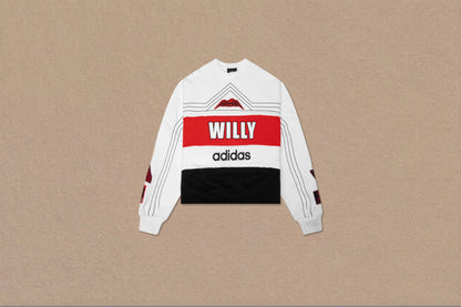 adidas Originals x Willy Chavarria NY Crewneck Sweatshirt - Off White