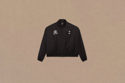 adidas Originals x Willy Chavarria Pinstripe Track Jacket - Black