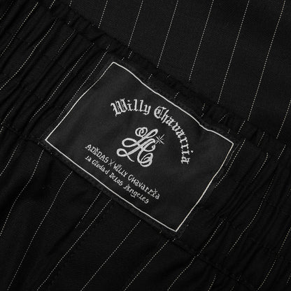 adidas Originals x Willy Chavarria Pinstripe Shorts - Black/White
