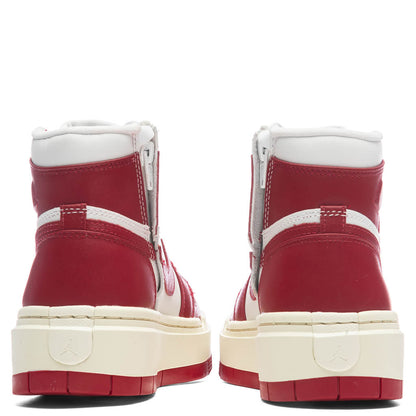 Women's Air Jordan 1 Elevate Mid - Summit White/Varsity Red/Coconut Milk