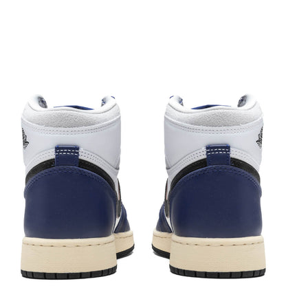 Air Jordan 1 High OG 'Rare Air' (GS) - White/Black/Neutral Grey/Deep Royal Blue