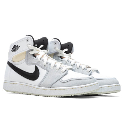 Air Jordan 1 KO - White/Black/Grey Fog