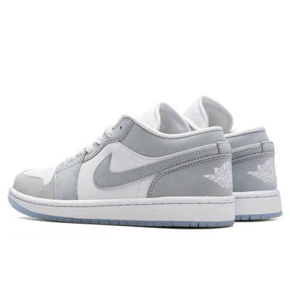 Women's Air Jordan 1 Low - White/Wolf Grey/Aluminum
