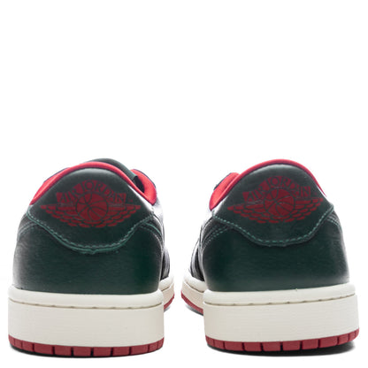 Women's Air Jordan 1 Low OG - Black/Gorge Green/Varsity Red